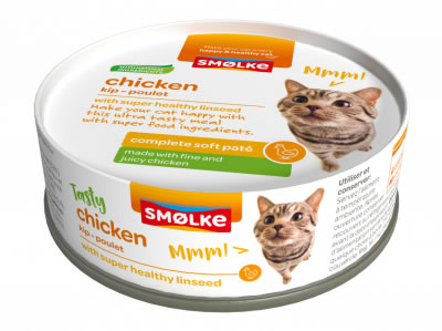Smolke Soft Paté Kat Kip 24 x 80 gr.