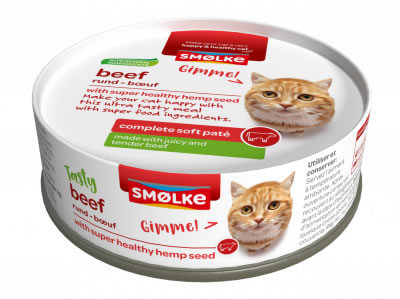 Smolke Soft Paté Kat Rund 24 x 80 gr.