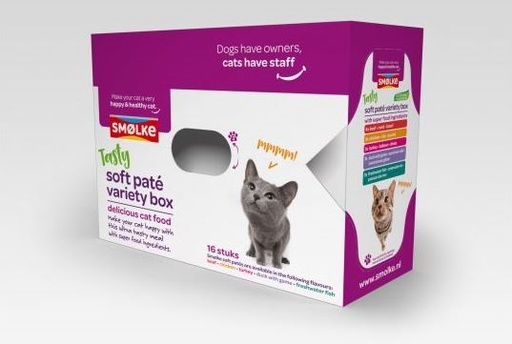 [SK2015] Smolke Soft Paté Kat Variety Box (16 x 80 gr.)