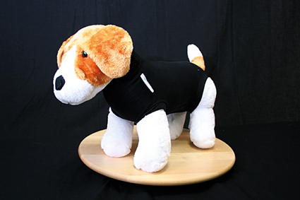 Display Dog incl. Recovery Suit XXXS BlackZwart 1 st.