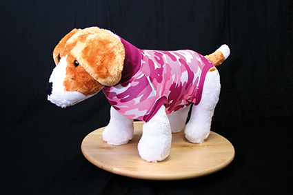 [SU25328] Display Dog incl. Recovery Suit XXXS PinkR Camo 1 st.