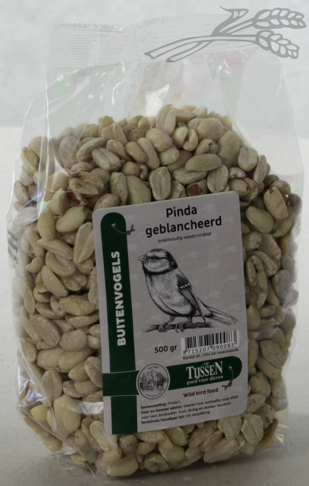 Pinda Geblancheerd 500 gr.