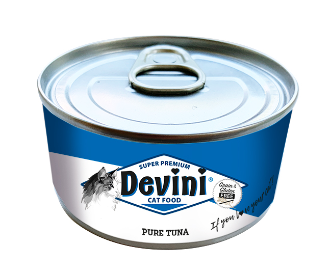 Devini Cat Pure Tuna 12 x 70 gr.