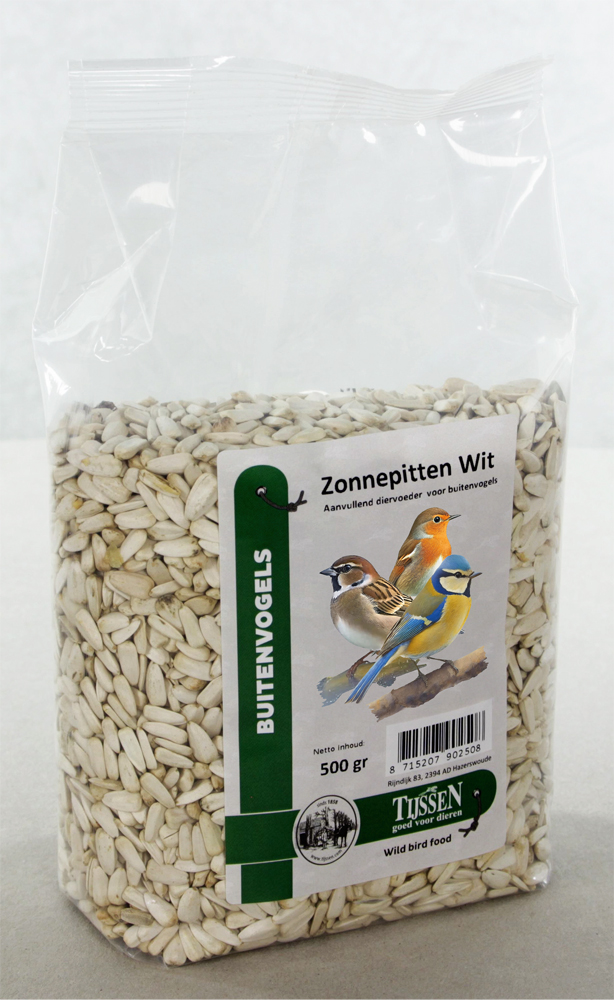 Tijssen Zonnepitten Wit 500 gr.