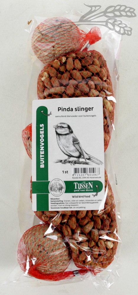 Tijssen Slinger Pinda Verpakt 15 x 1 st.