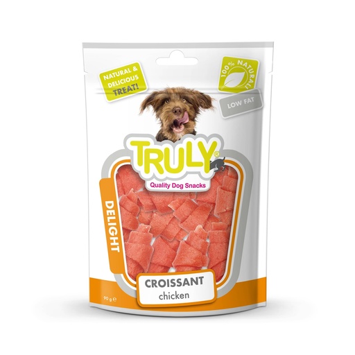 [WP11300] Truly Snacks Dog Chicken Croissant 90 gr.