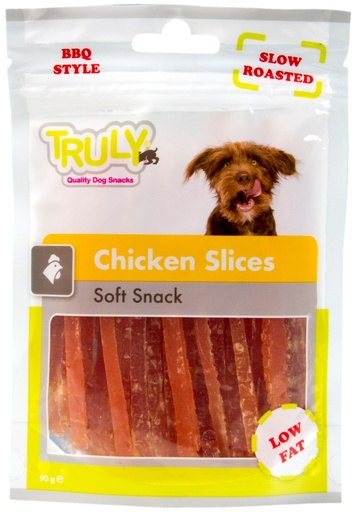 [WP58203] Truly Snacks Dog Chicken Slices 90 gr.