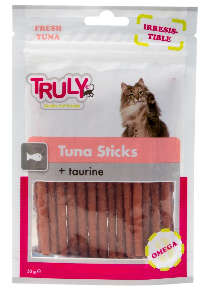 Truly Snacks Cat Tuna Sticks+Taurine 50 gr.
