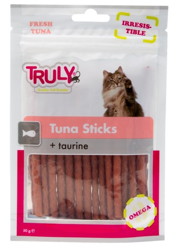 [WP58210] Truly Snacks Cat Tuna Sticks+Taurine 50 gr.