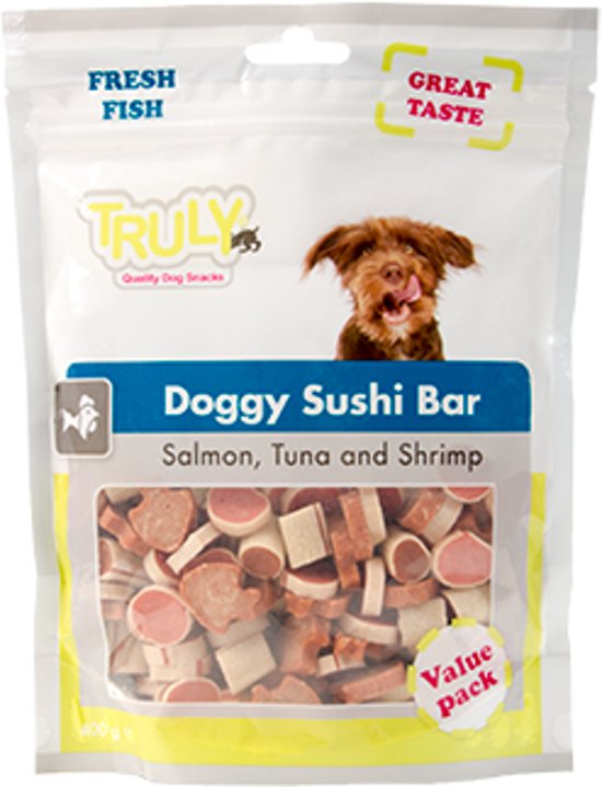 Truly Snacks Dog VP Sushi Bar 400 gr.