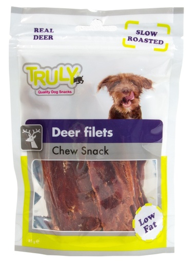 [WP58233] Truly Snacks Dog Deer Fillets 85 gr.