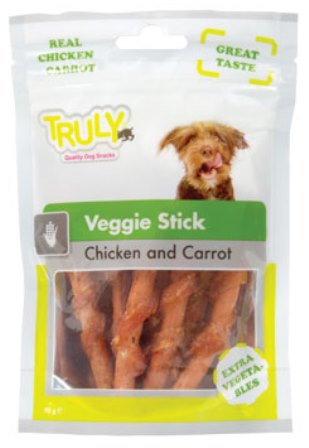 [WP58236] Truly Snacks Dog Veggie Stick 90 gr.
