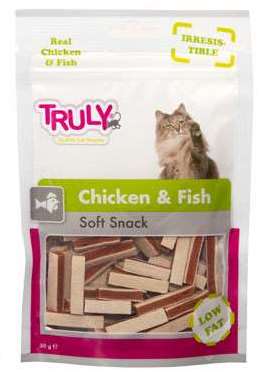 [WP58242] Truly Snacks Cat Chicken & Fish 50 gr.