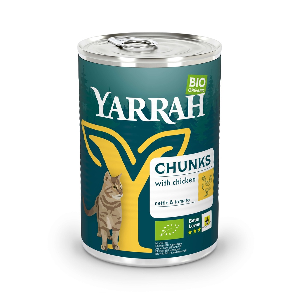 Yarrah Kat Blik Br.Kip in Saus 12 x 405 gr.