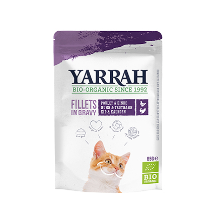 [Y8142] Yarrah Kat Pouch Turkey in Gravy 14 x 85 gr.
