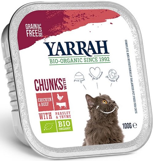[Y9021] Yarrah Kat Alu Br.Kip/Rund 16 x 100 gr.