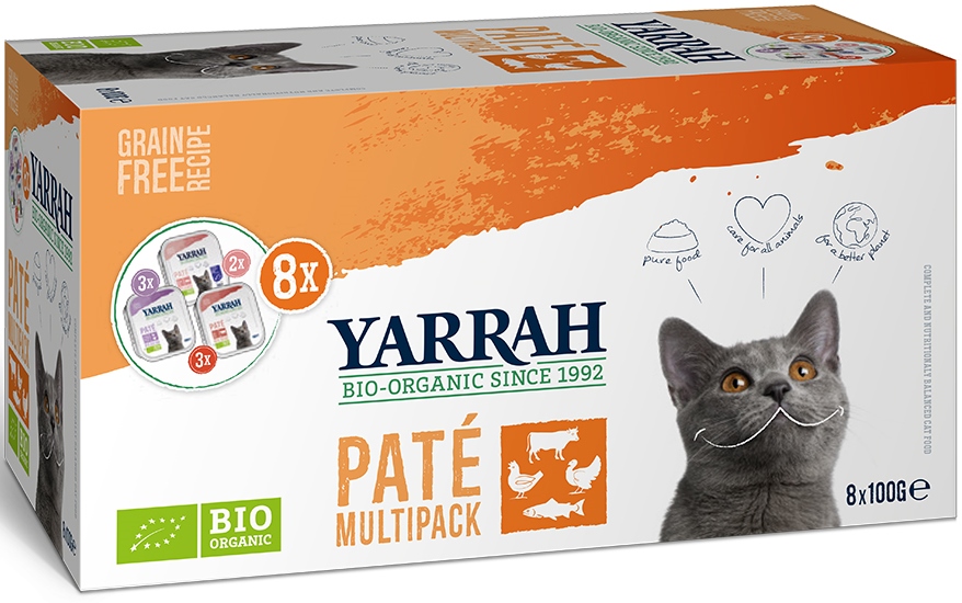 Yarrah Kat Alu MP Pate Mix (8 x 100 gr.)
