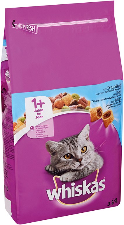 Whiskas Droog Tonijn
