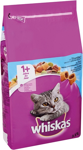 [MA325944] Whiskas Droog Tonijn (3 x 3.8 kg.)