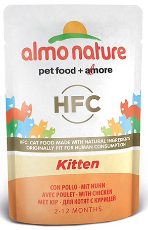 [AL5840] Almo Nature Kitten Kip (24 x 55 gr.)