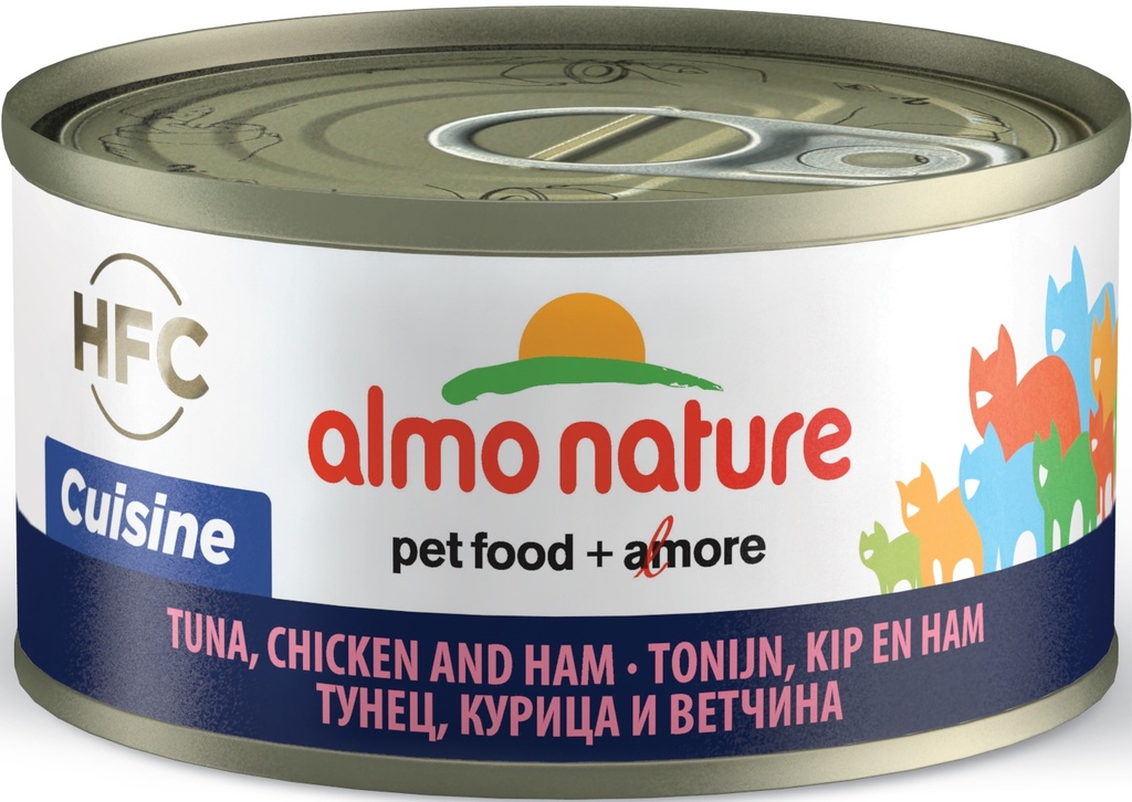 Almo Nature Tonijn met Kip en Ham