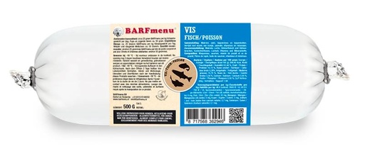 [BM36294] BARFmenu Hond Vis (10 x 500 gr.)