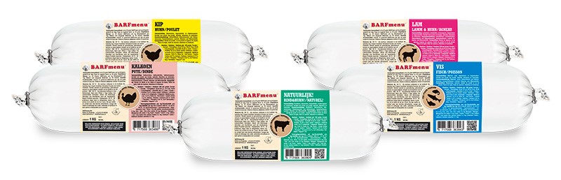 BARFmenu Hond Compleet Mixdoos (10 x 1 kg.)