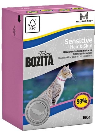 [BZ2061] Bozita Feline Sensitive Hair & Skin 16 x 190 gr.