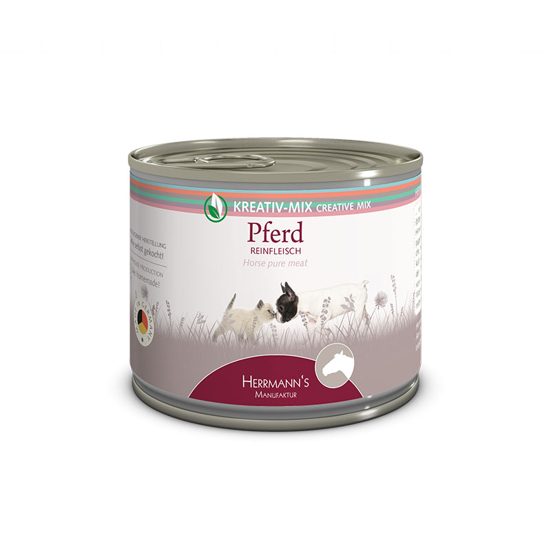 Herrmanns Puur Paard 12 x 200 gr.