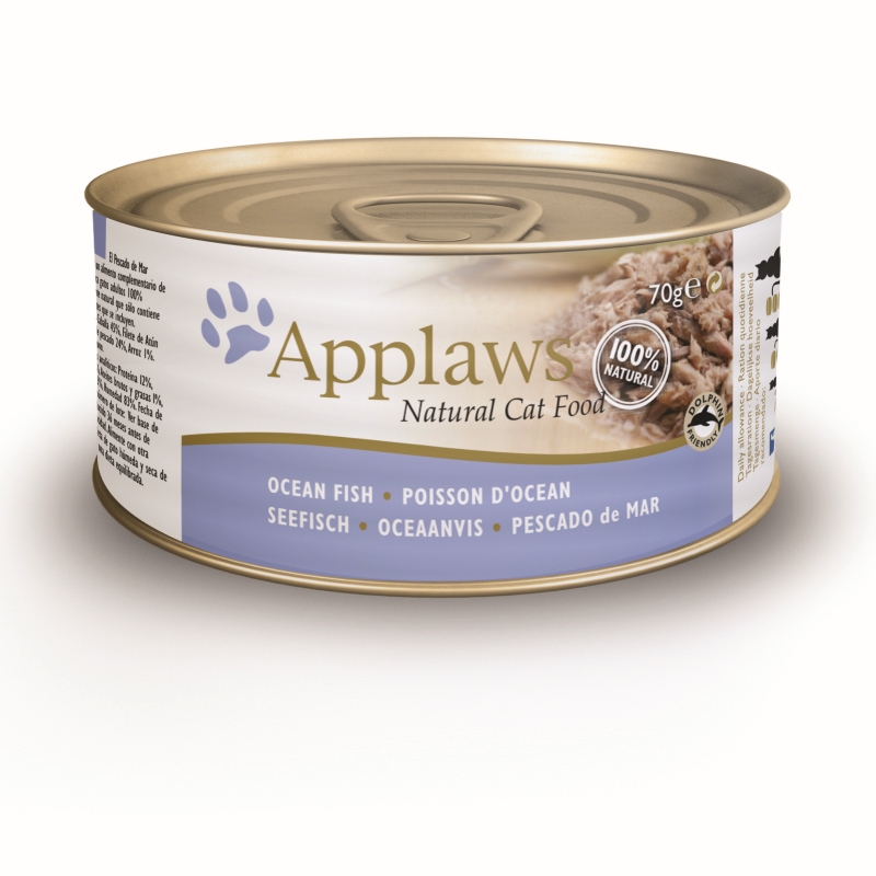Applaws Blik Cat Ocean Fish 24 x 70 gr.