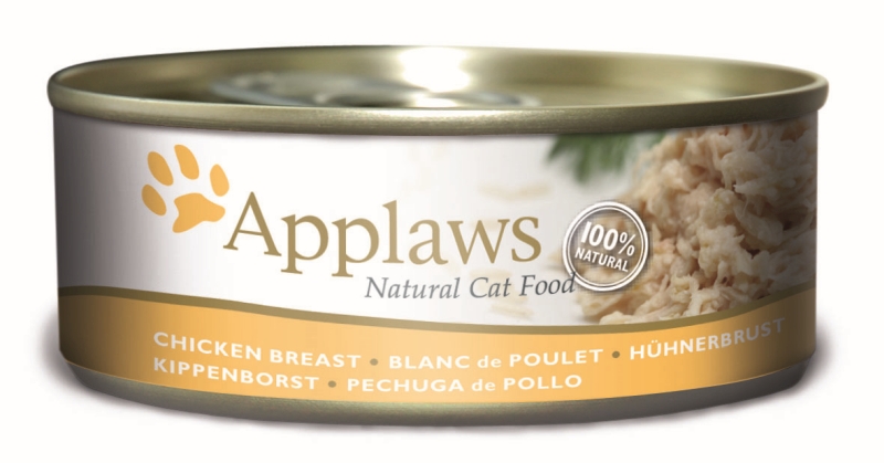 Applaws Blik Cat Chicken Breast 24 x 156 gr.