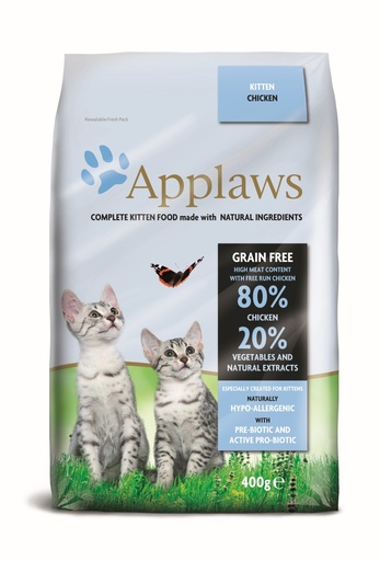 [CP49138] Applaws Kitten brokjes 400 gr.
