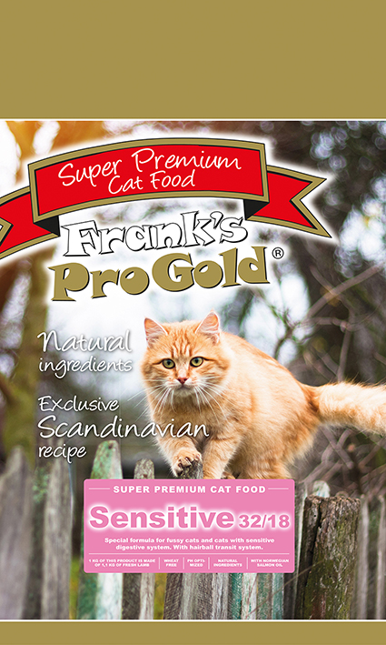 Frank's Pro Gold Cat Sensitive 7,5 kg.