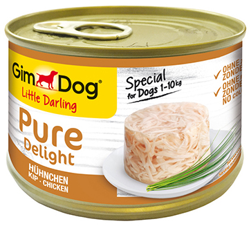 [GIM3072] GimDog LD Pure Delight Kip 18 x 150 gr.