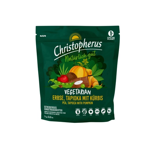 [JP160003] Christopherus Dry Vegetarian (1 kg.)