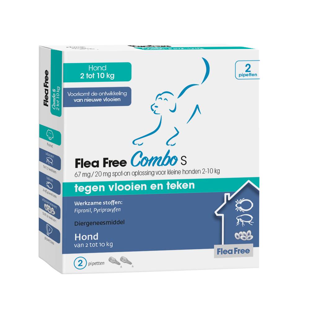 Flea Free Spot On Combo Hond