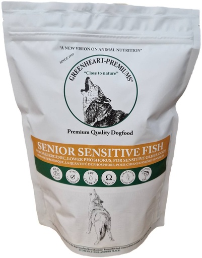 [GH31234] Greenheart Dog Senior Sensitive Fish (500 gr.)