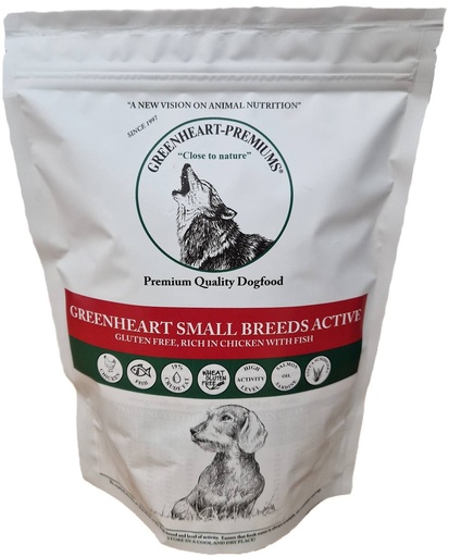 [GH31623] Greenheart Dog Small Active (500 gr.)