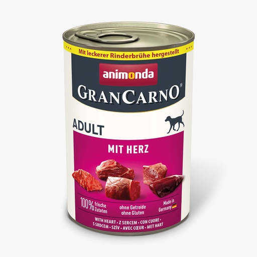 [AM82477] Grancarno Met Hart (6 x 400 gr.)