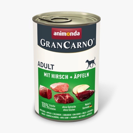 [AM82479] Grancarno Met Hert+Appel (6 x 400 gr.)