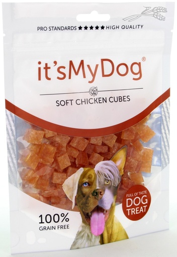 [IMD45100] it's My Dog Chicken Soft Cubes (85 gr.)