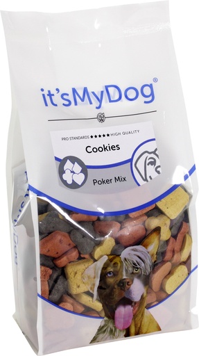 [IMD45302] it's My Dog Cookies Poker Mix (1 kg.)