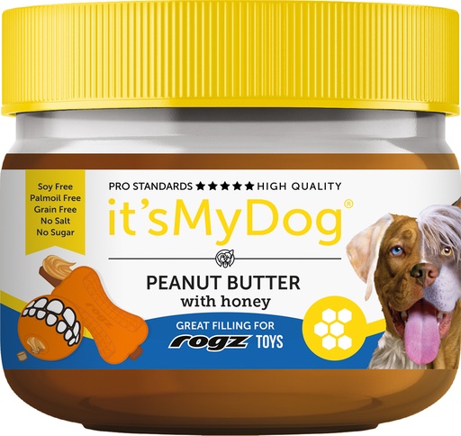 [IMD45262] it's My Dog Pindakaas Honing (300 gr.)