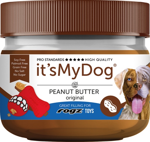 [IMD45260] it's My Dog Pindakaas Original (300 gr.)