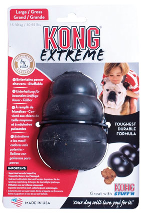 [HVA1124] Kong Zwart (Large)