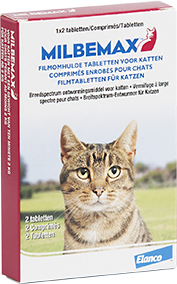 [EL92780] Milbemax Kat (2 tabletten)