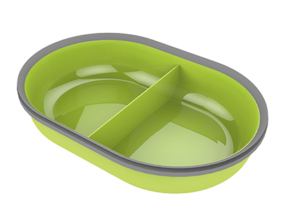 [SFSBOWLGN] Sure Petcare Feeder Bowl Dubbel Voerbak (Groen)