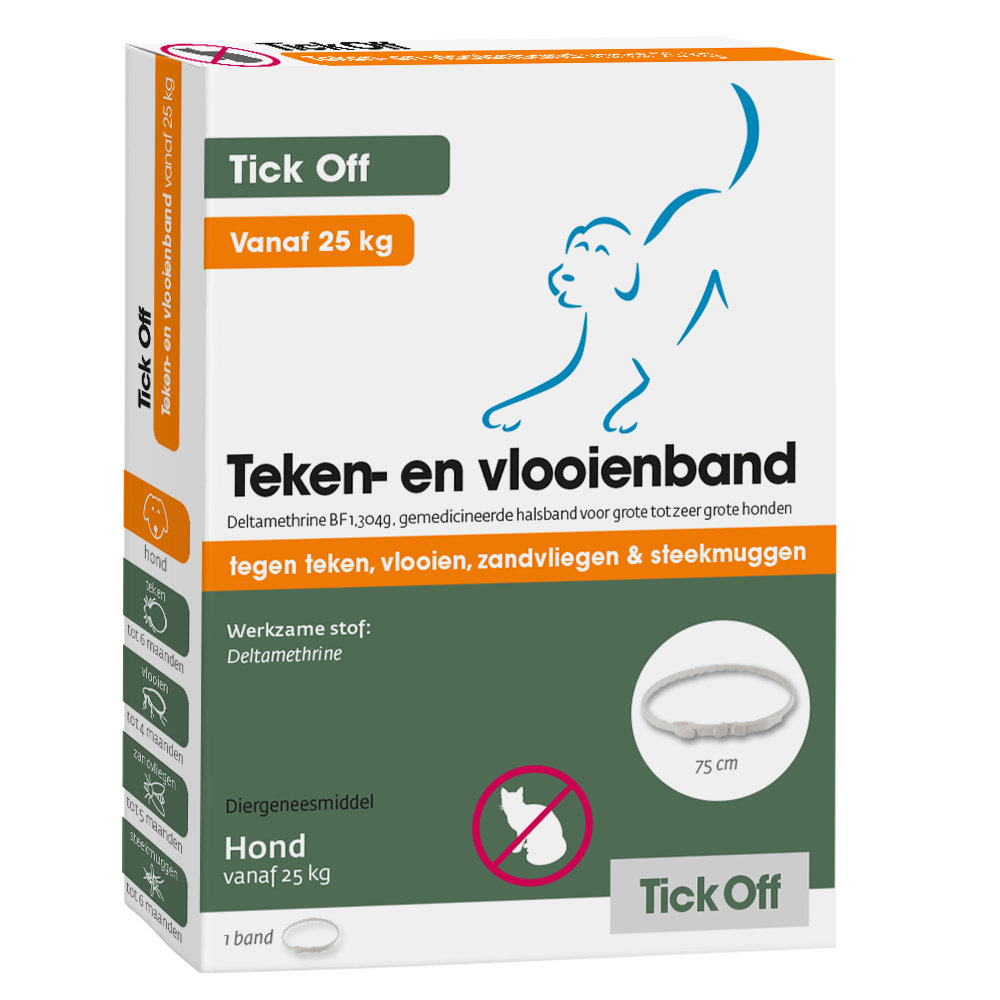 Tick Off Vlooien- en Tekenband