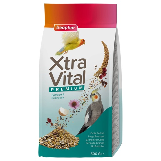[BP1000127] Xtra Vital Grote Parkieten (500 gr.)