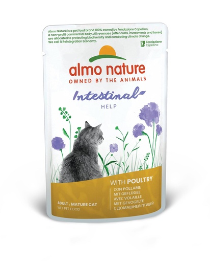[AL5295] Almo Nature Intestinal met Gevogelte (30 x 70 gr.)